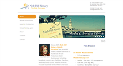 Desktop Screenshot of nobhillnotary.com